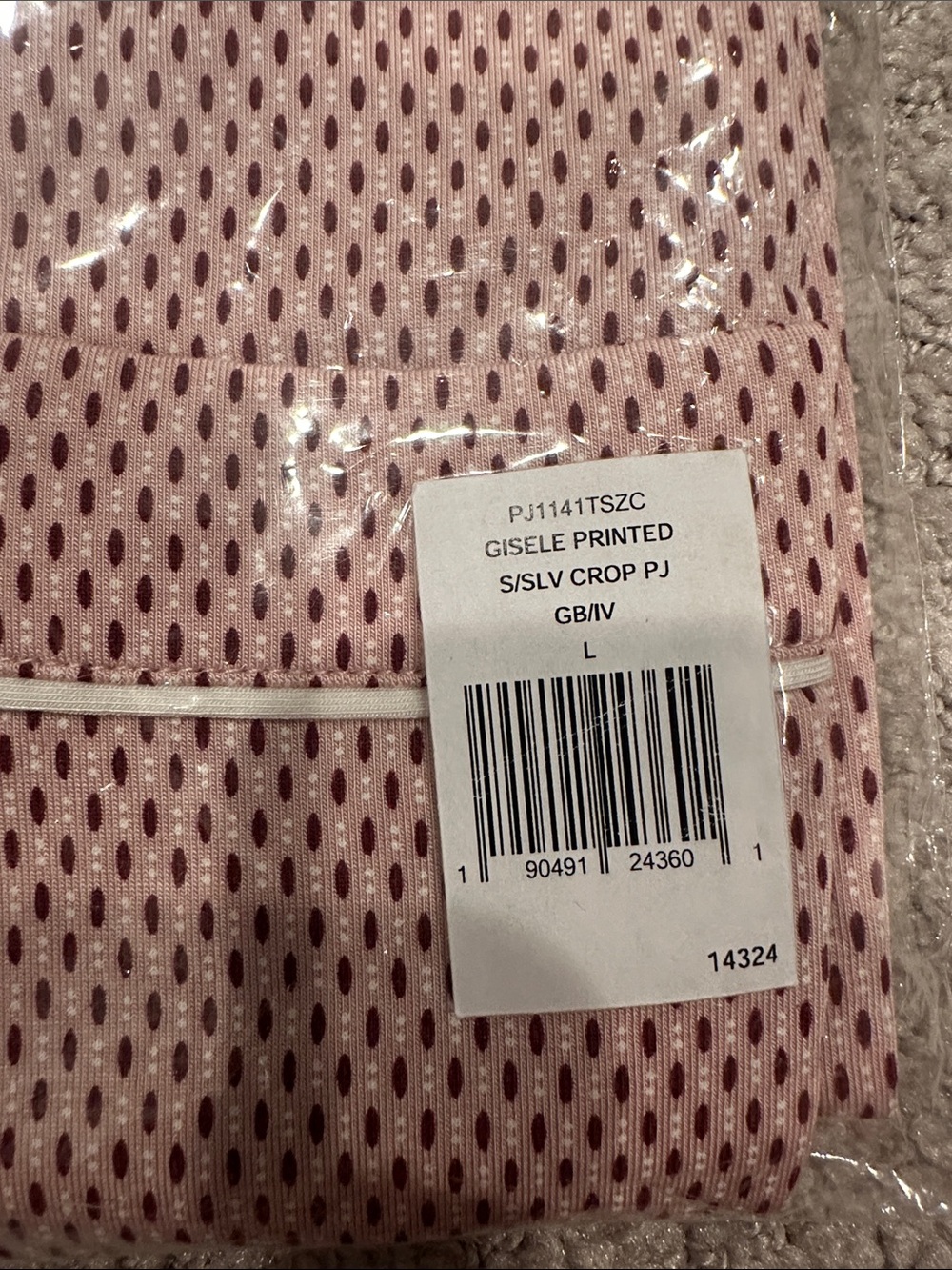NWT Eberjey Gisele Printed cropped PJs - Picture 2 of 8